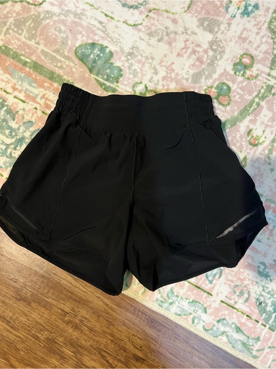 lululemon athletica Pants - lululemon athletica Black Women's Athletic Shorts - High Waist